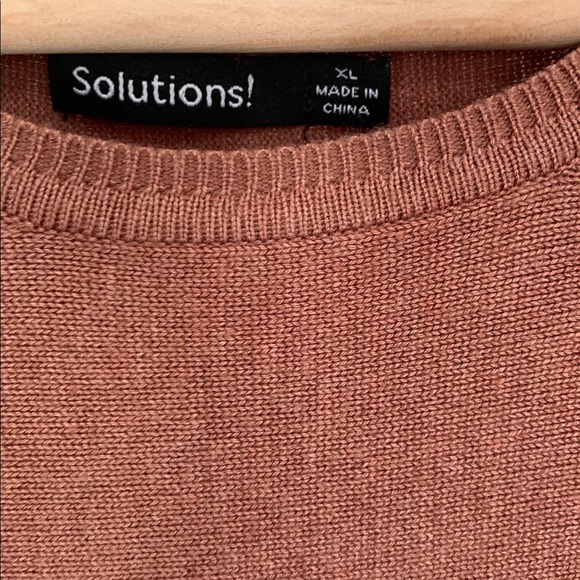 Moca ruffled knee length sweater dress - Picture 5 of 5